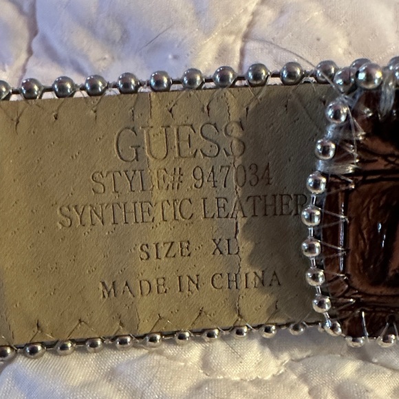 Guess Studded Rhinestone Belt - Picture 6 of 6